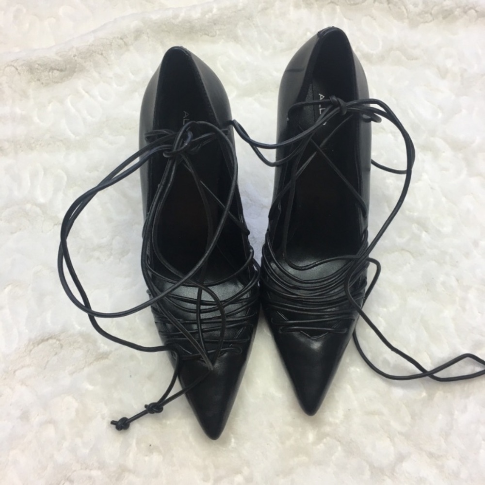 Aldo Lace Up Stiletto